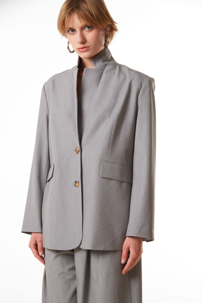 Minimal two-button blazer wholesale