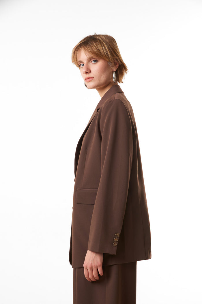Minimal two-button blazer wholesale