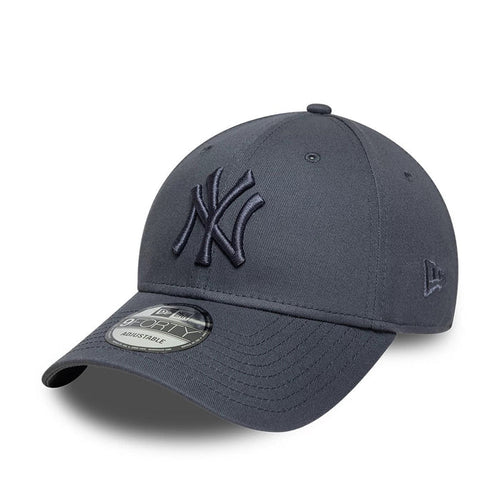Pictured is this MLB League Essential New York Yankees 9FORTY cap in grey. 1