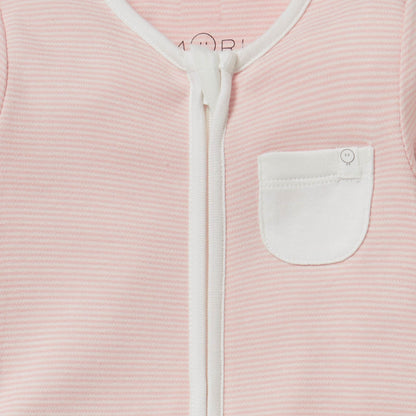 Baby Milestone & Clever Zip Sleepsuit Gift Set
