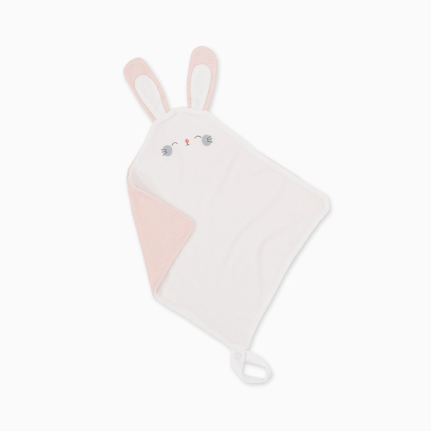 Bunny Comforter - Blush Stripe