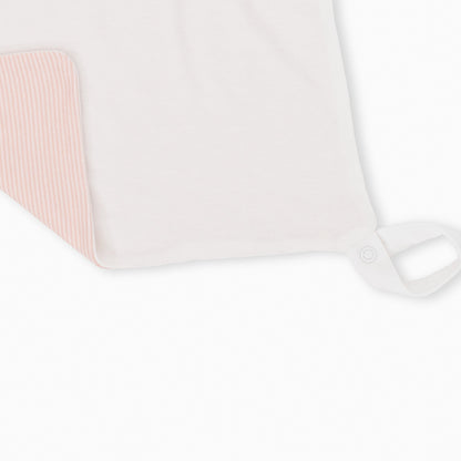 Bunny Comforter - Blush Stripe