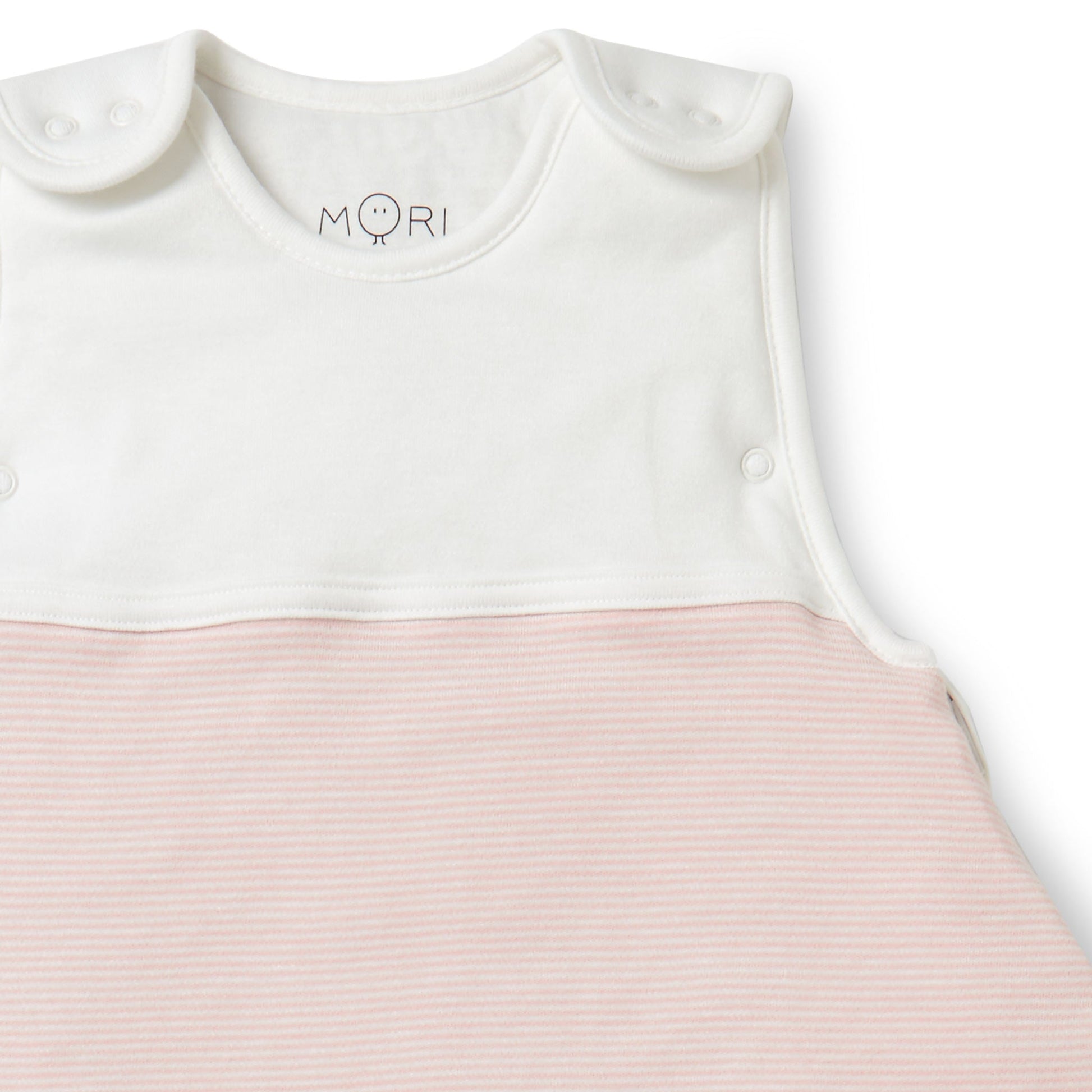 Clever Summer Sleeping Bag 0.5 TOG - Blush Stripe
