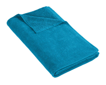 Port Authority Turquoise Terry Velour Beach Towel PT42