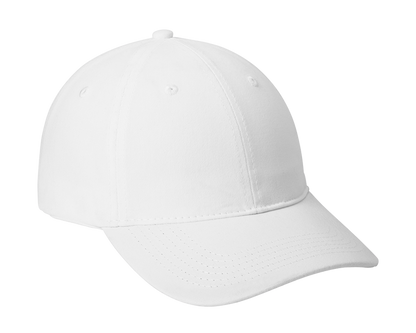 Port Authority White Brushed Twill Low Profile Cap CP77