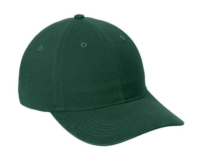Port Authority Hunter Green Brushed Twill Low Profile Cap CP77