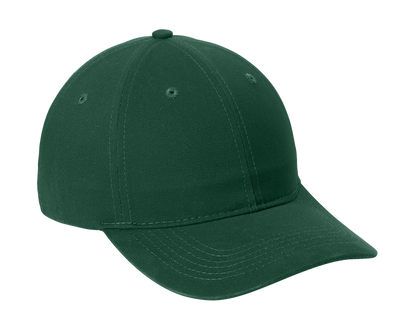 Port Authority Hunter Green Brushed Twill Low Profile Cap CP77
