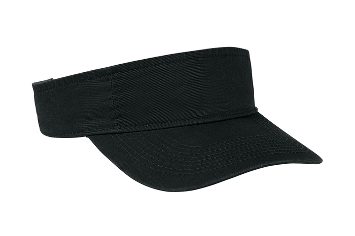 Port Authority CP45 Black Fashion Visor