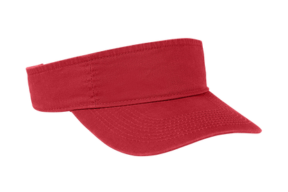 Port Authority CP45 Red Fashion Visor