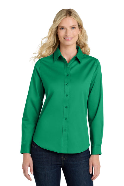 Port Authority Women's Long Sleeve Easy Care Shirt. L608.