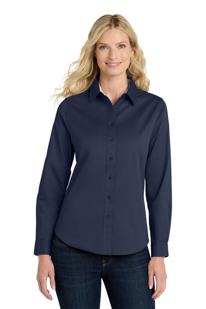 Port Authority Women's Long Sleeve Easy Care Shirt. L608.