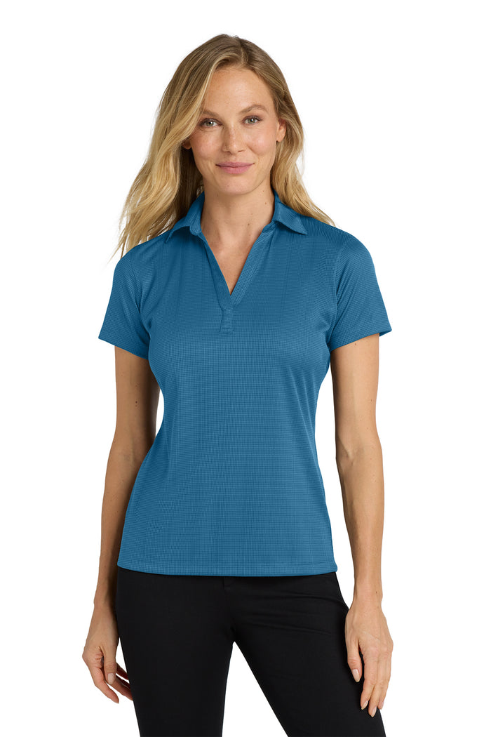 Port Authority Women's Performance Fine Jacquard Polo. L528.