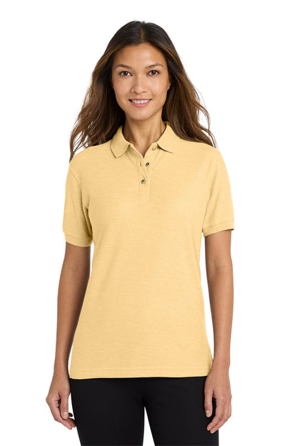 Port Authority Women's Silk Touch Polo. L500.