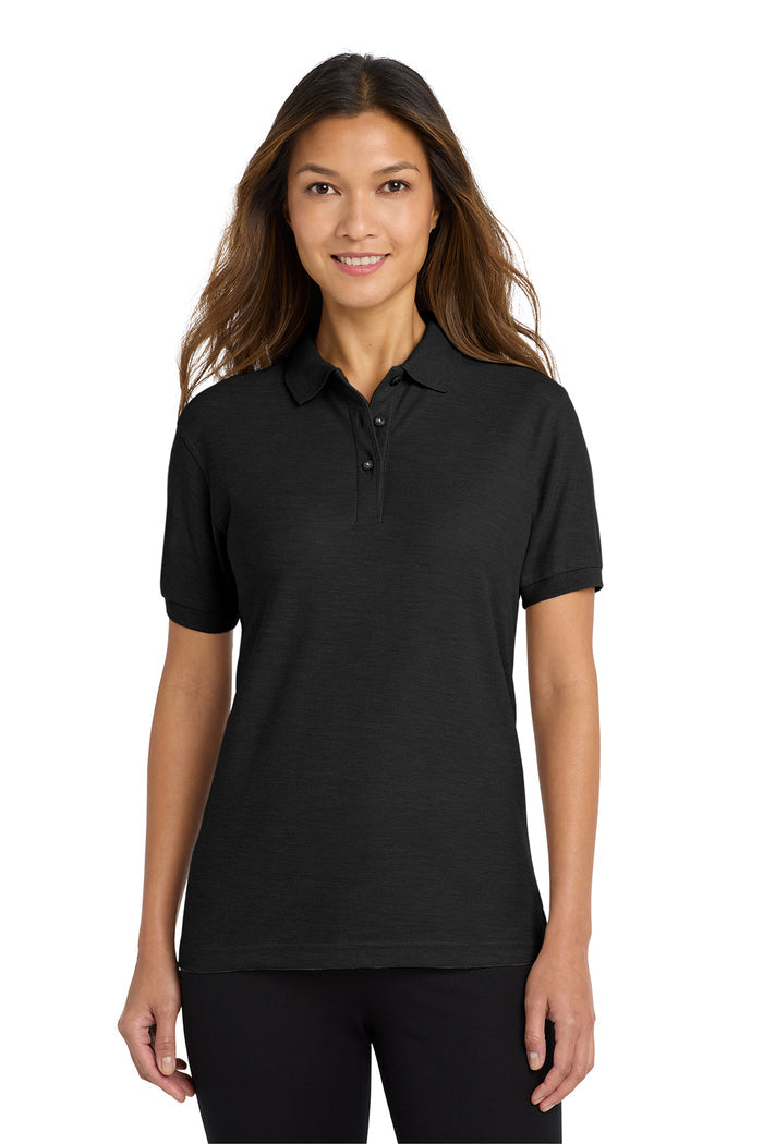 Port Authority Women's Silk Touch Polo. L500.