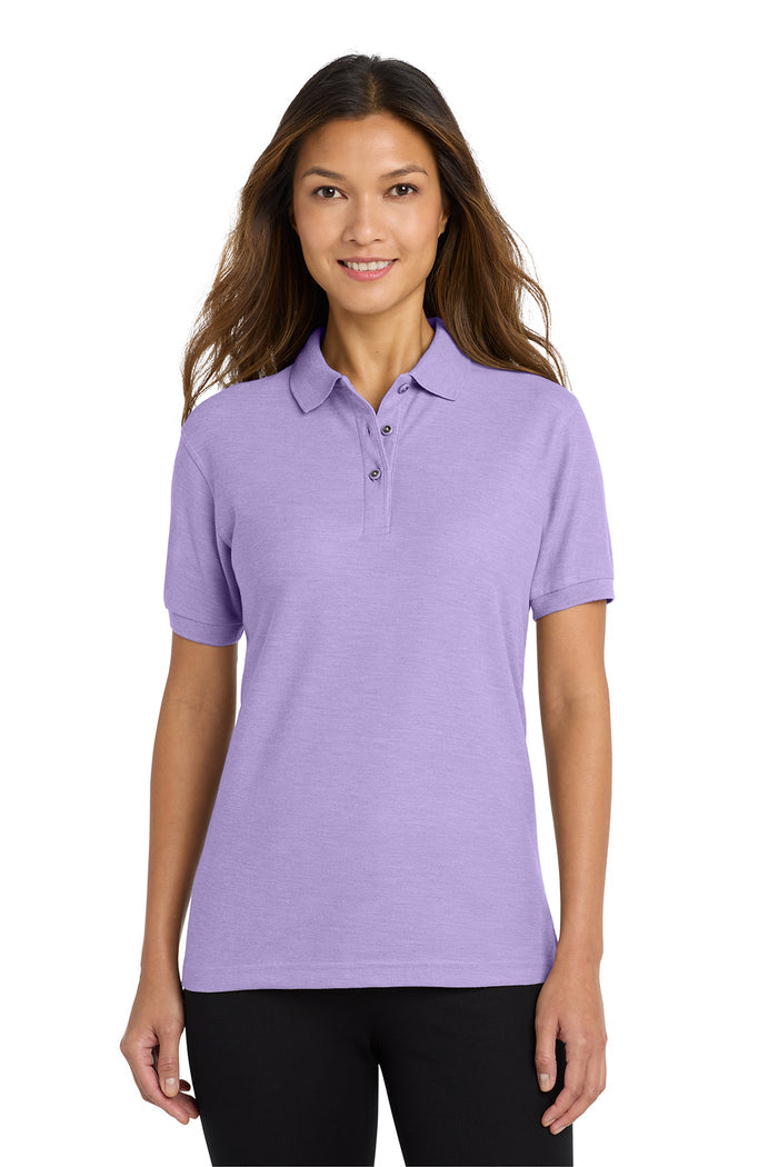 Port Authority Women's Silk Touch Polo. L500.