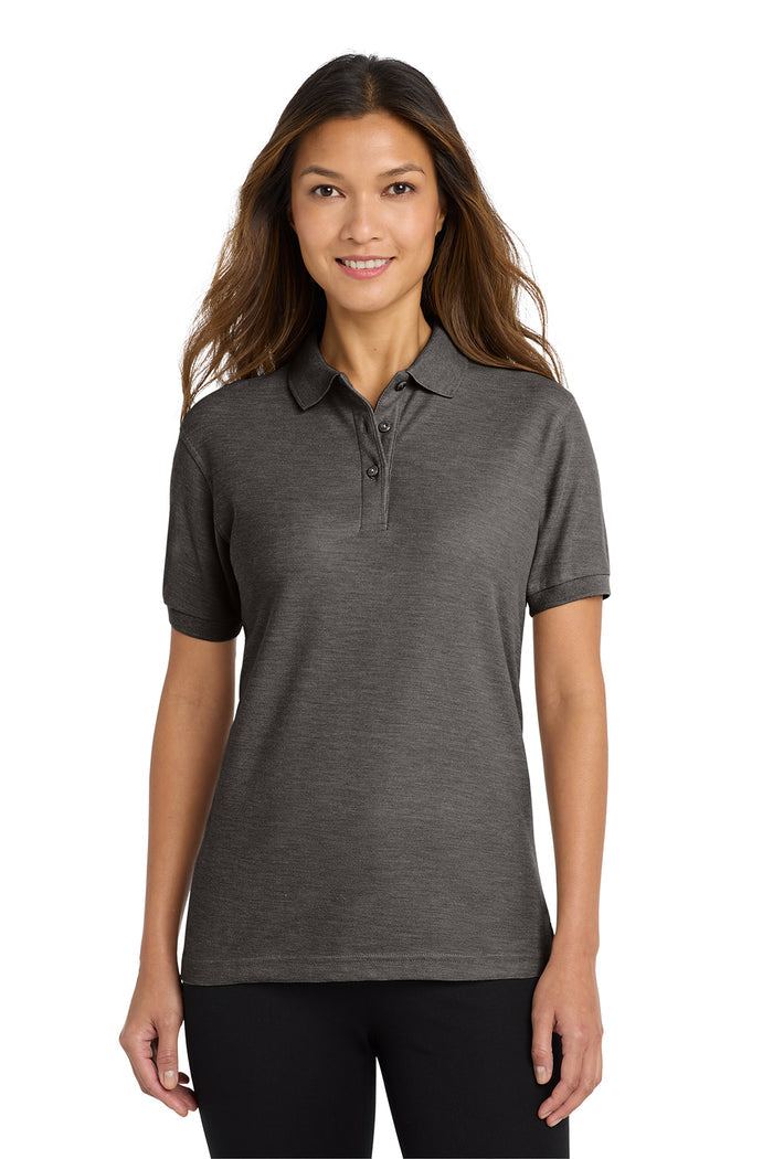 Port Authority Women's Silk Touch Polo. L500.