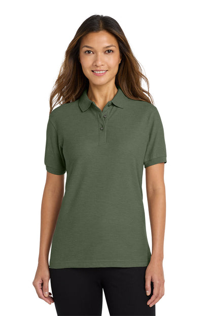 Port Authority Women's Silk Touch Polo. L500.