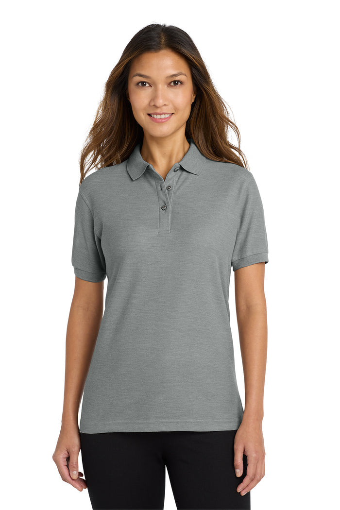 Port Authority Women's Silk Touch Polo. L500.