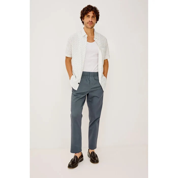Rails Carson Shirt in White Blue Block