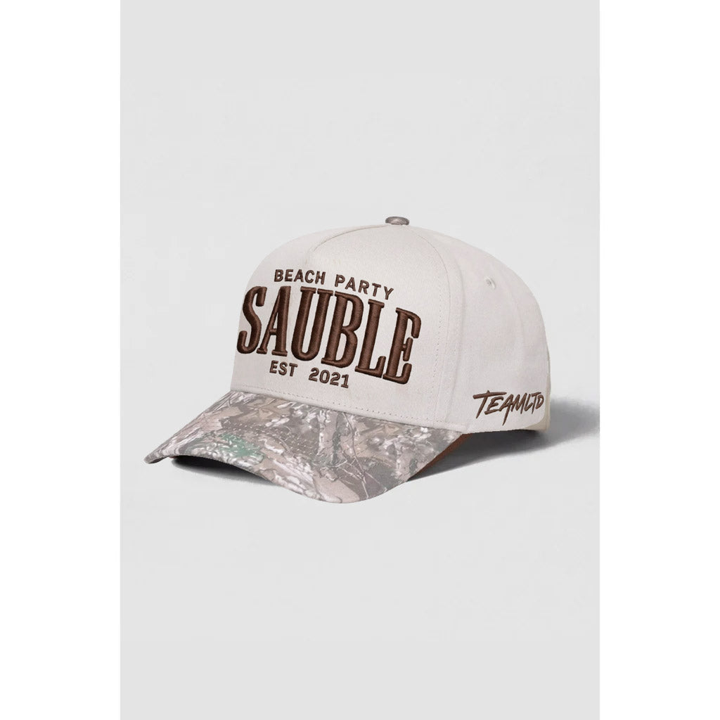 TEAMLTD - SAUBLE BEACH PARTY SNAPBACK | CREAM & CAMO
