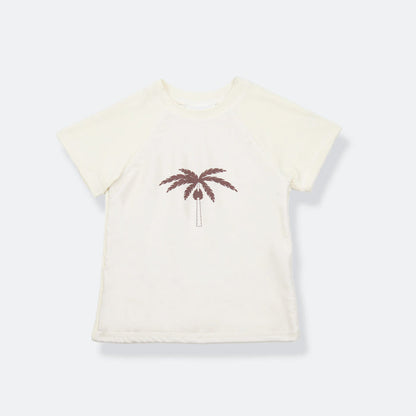 Short-Sleeve Rashguard – Palm Tree