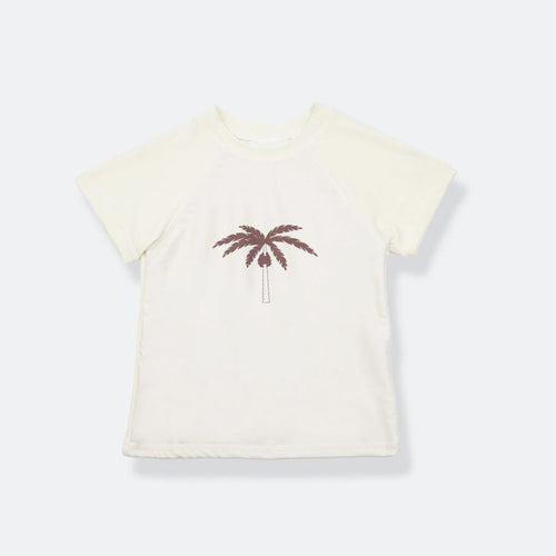 Short-Sleeve Rashguard – Palm Tree