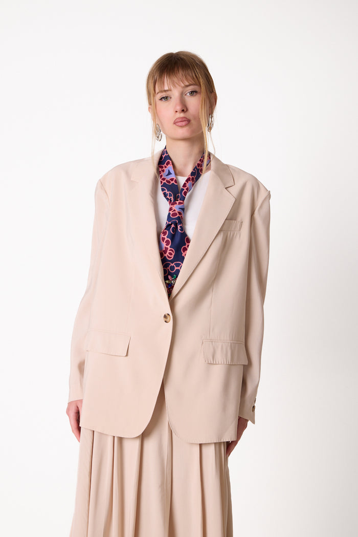 Single-button tailored blazer wholesale