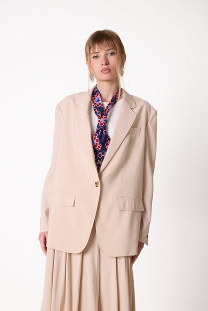 Single-button tailored blazer wholesale