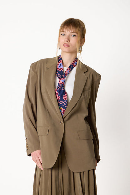 Single-button tailored blazer wholesale