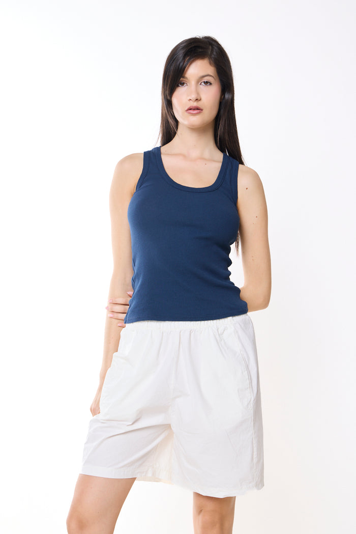 Sporty elastic waist shorts wholesale