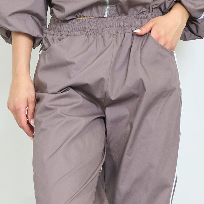 Sporty side stripe jogger trouser wholesale