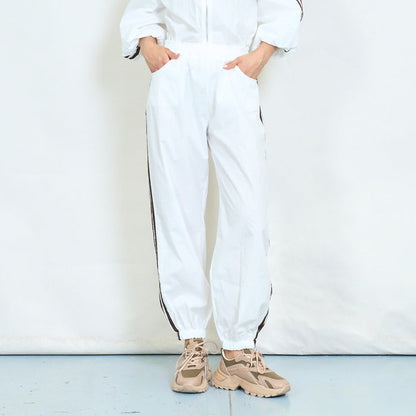 Sporty side stripe jogger trouser wholesale
