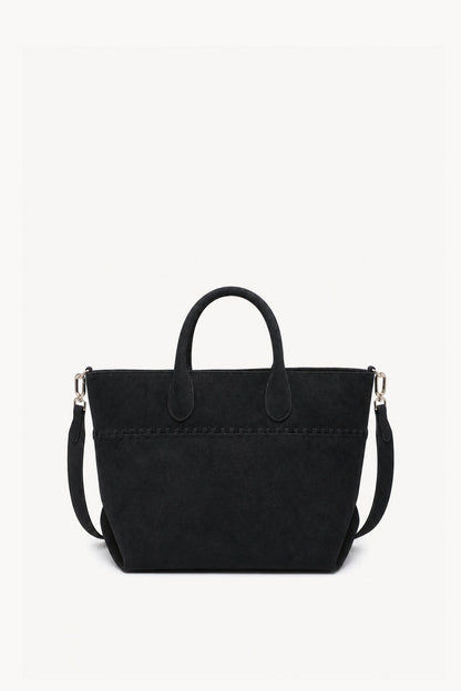 Stitched suede shopper bag wholesale