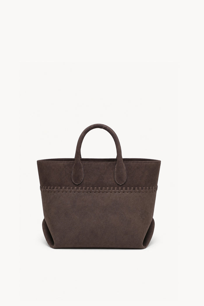 Stitched suede shopper bag wholesale
