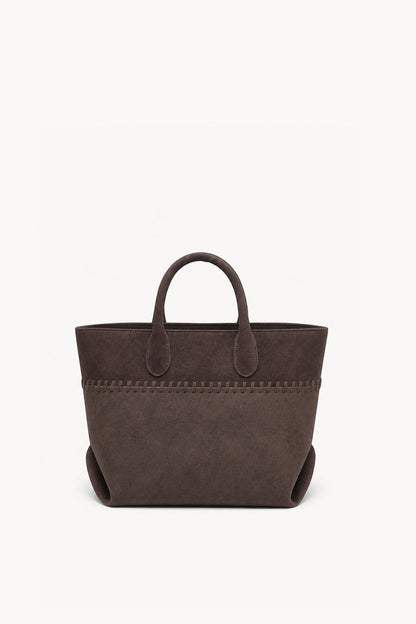 Stitched suede shopper bag wholesale