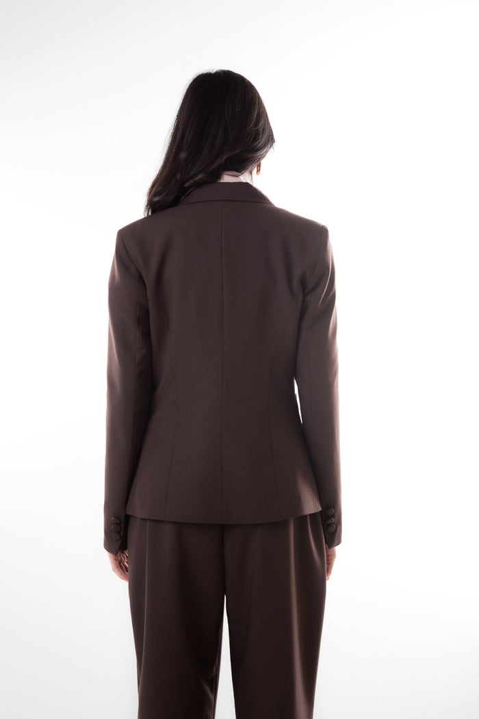 Streamlined office blazer wholesale