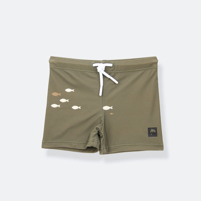 Swim Boardie Shorts – Trout / Kalamata