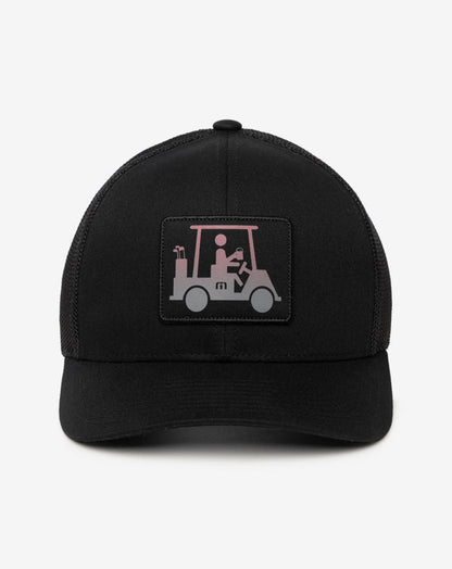 TravisMathew Men's El Capitan 2.0 Snap Back Hat Accessories TravisMathew Black