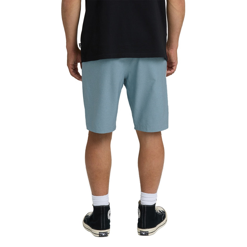 BILLABONG - CROSSFIRE MID SUBMERSIBLE 19" SHORTS | Blue Fog