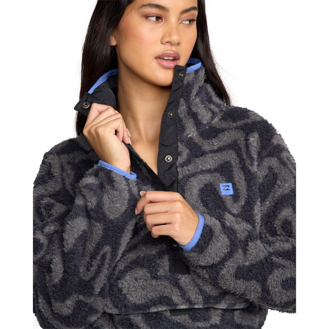 BILLABONG - SWITCHBACK PULLOVER FLEECE | BLASTED BLUE