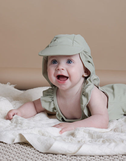 UPF50+ Baby Sun Cap - Tuscany