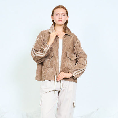 Utility jacket with four flap pockets wholesale