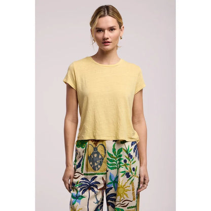Velvet by Graham & Spencer Casey Tee in Sun