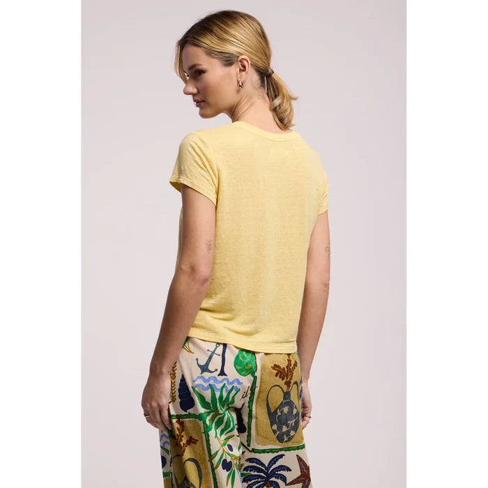 Velvet by Graham & Spencer Casey Tee in Sun