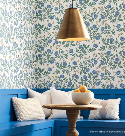 Peonies Wallpaper - Grey