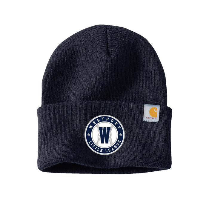 Westport LL Baseball Carhartt Beanie Logowear Westport Little League Baseball Navy