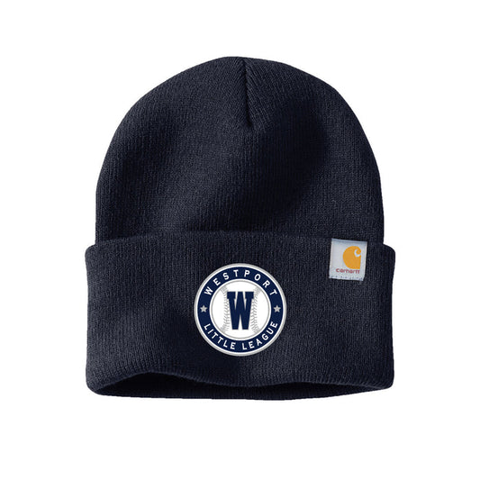 Westport LL Baseball Carhartt Beanie Logowear Westport Little League Baseball Navy