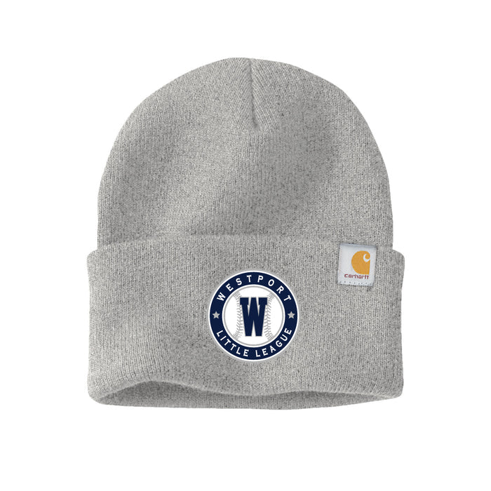 Westport LL Baseball Carhartt Beanie Logowear Westport Little League Baseball Grey