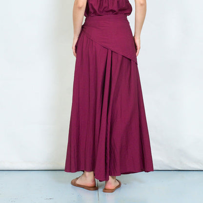 Wrap tie maxi skirt wholesale