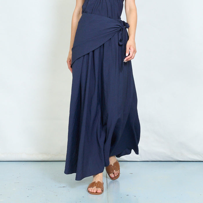 Wrap tie maxi skirt wholesale